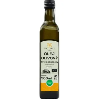 Rostlinný olej Natural Olivový olej extra panenský BIO 500ml