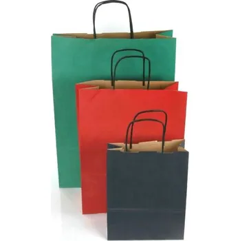 Papírové tašky A5 GIFT PACK Cenové rozmezí: 1000 - 2999 ks, Technologie tisku: Sítotisk, Rozměry produktu: A5 s vlastním potiskem