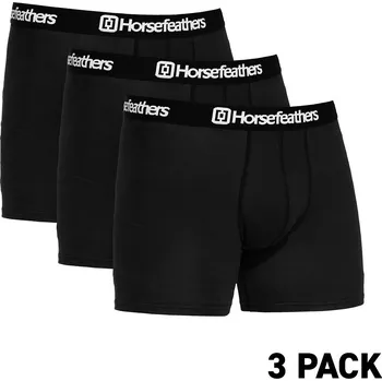 Trenýrky Boxerky Dynasty 3Pack - black velikost XXL