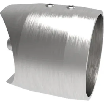 Zábradlí Hahn Steel Držák výplně osový pro sloupek Ø42,4 mm, Nerez AISI 304, broušený