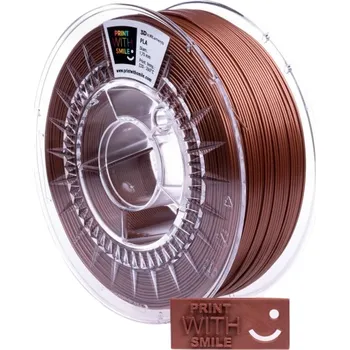 Filament PLA filament Copper Brown 1,75 mm Print With Smile 500 g