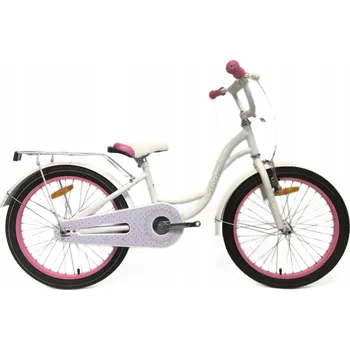Dětské kolo Dětské kolo STORM LASSIE 20 bílé/růžové