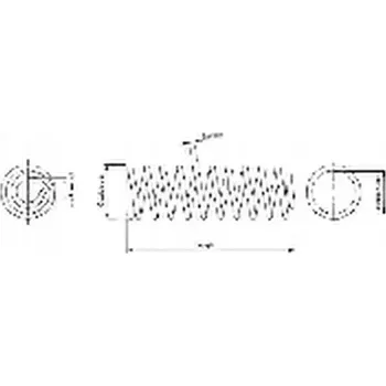 Pružina podvozku Monroe SP0335