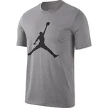 Jordan M J JUMPMAN SS CREW CARBON HEATHER/BLACK