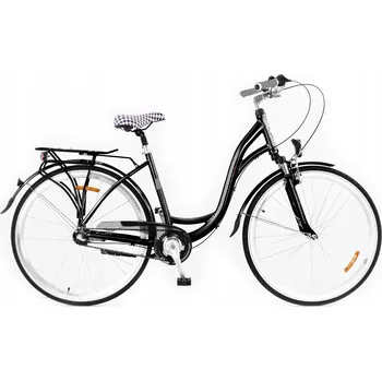 Městské kolo Městské kolo Storm Paris 28 3S AMT, rám 17 palců, kola 28", černé