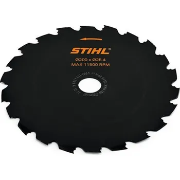 Křovinořez Pilový kotouč WoodCut s dlátovými zuby 225 mm, 24 zubů, připojení 20 mm Stihl (40007134201) (S pilovým kotoučem STIHL WoodCut s dlátovitými zuby můžete provádět mnoho různých lesnických prací obzvláště efektivně a navíc s úsporou času.)