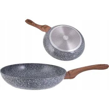 Pánev Tradiční pánev Kinghoff Granit Wood 28 cm granitová