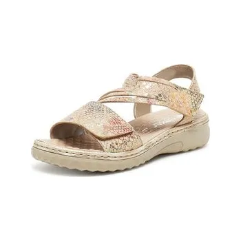 Dámská obuv Sandály Rieker 60464-90 Béžová 39