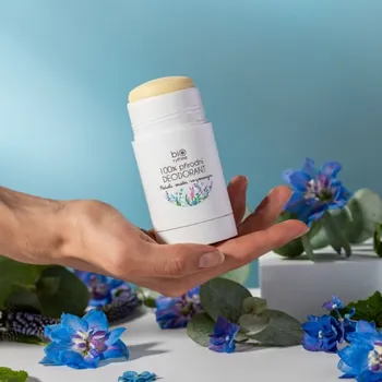 BIORYTHME Přírodní deodorant Pačuli, máta, rozmarýn - MEGA balení 80 g