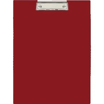 DESKA S KLIPEM CLIPBOARD A5 PODLOŽKA NA PSANÍ ČERVENÁ KANCELÁŘ PVC