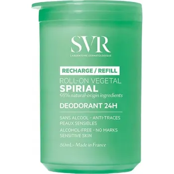 SVR Spirial Vegetal Kuličkový deodorant, náhradní náplň, 50 ml