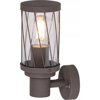 Venkovní osvětlení VENKOVNÍ NÁSTĚNNÉ SVÍTIDLO RABALUX BUDAPEST 8888 HNĚDÉ
