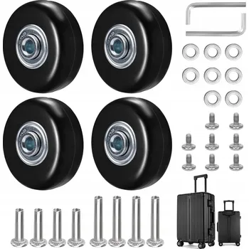 KOLEČKA KE KUFRU NÁHRADNÍ DÍLY BAGAŽ KUFRŮ TAŠEK 4 KS