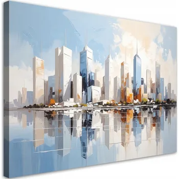 Obraz Obraz do obýváku, ložnice, kanceláře, Mrakodrapy Město Architektura 30x20