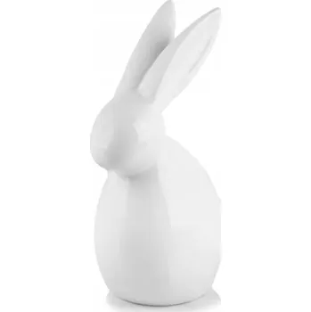 Velikonoční dekorace Velikonoční figurka keramický zajíc 14 cm