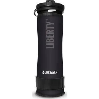 Láhev Lifesaver filtrační lahev na vodu Liberty černá
