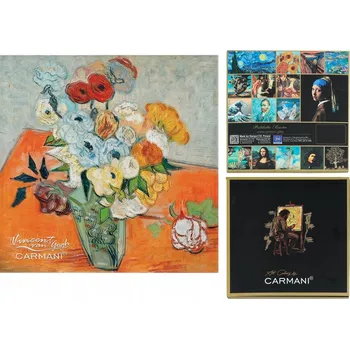 Podtácek SKLENĚNÝ PODTÁCEK POD HRNEK VAN GOGH HVIEZDNÁ NOC STŮL JÍDELNA DOMOV