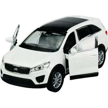 autíčko WELLY KIA SORENTO BÍLÁ 1:34 NOVÝ KOVOVÝ MODEL 43710