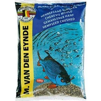 Návnadová surovina Přídavek do krmiva Marcel Van Den Eynde konopí grilované 0,5 kg Drcené konopí