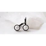 Náušnice vesmír - horlit Barva: Černá