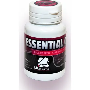 Návnadové aroma LK Baits esenciální olej Black Pepper - černý pepř 10ml