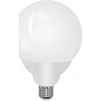 Žárovka LED žárovka E27 18W studená bílá kulatá 1521lm LED-POL