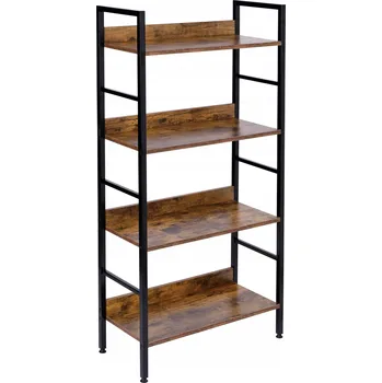 Knihovna Regál Gockowiak 60 x 28 x 125 cm dub antik, odstíny hnědé