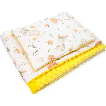 Prostěradlo DEKA PRO PŘEDŠKOLÁKA DO ŠKOLKY MINKY 100x135 + POLŠTÁŘ Kerstin