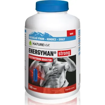 NatureVia Energyman kapsle pro muže 180 cps