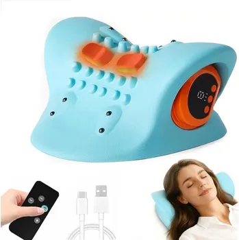 Masážní přístroj Polštář Pod Krk Masážní páteř Uvolňovač pro krk Úleva Masážní Přístroj Na bolest