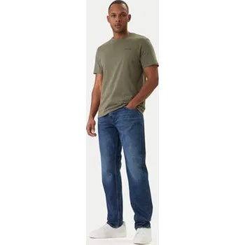 Oblečení a móda Calvin Klein T-Shirt Micro Logo LV04LC255G Zelená Regular Fit S