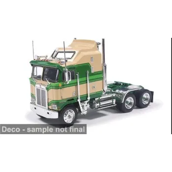 autíčko Kenworth K100 Aerodyne (1976) - Zelená 1:64 IXO