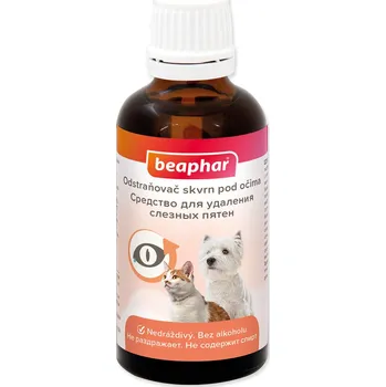 Ochranný límec pro zvířata Přípravek Beaphar Odstraňovač skvrn pod očima 50 ml