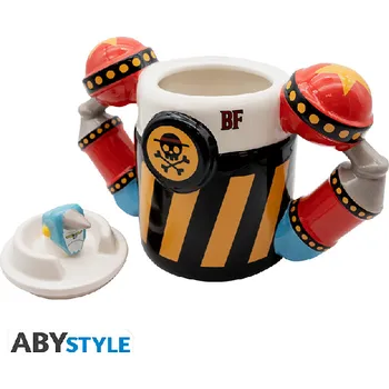 Hrnek 3D - ONE PIECE Iron Pirate Franky Shogun 450ml