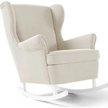 Křeslo Houpací křeslo Hazel - Riviera 21 Barva nožiček: Bílá