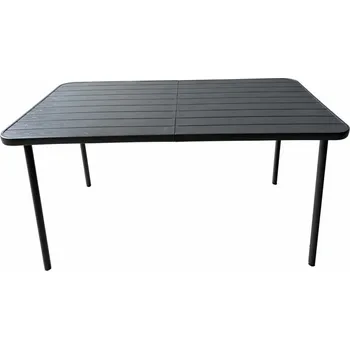 Zahradní stůl Zahradní obdélníkový stůl 140x80x72 cm, tmavě šedý
