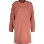 ŠATY GANT SHIELD C-NECK SWEAT DRESS FADED BRICK