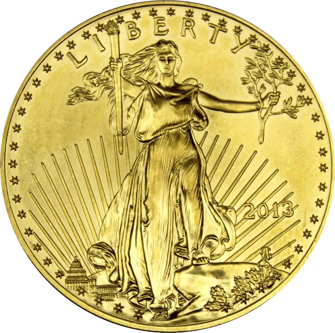 Zlatá mince American Eagle 1 oz
