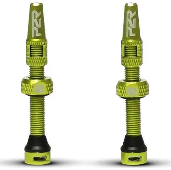 ventilky P2R bezdušový ventil TV46GR, AL, 46mm, lime green (OEM)