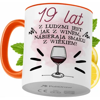 Hrnek Polidraw Hrnek Polidraw Narozeniny16 keramika 330 ml