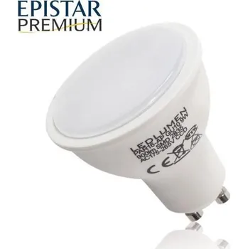 Žárovka Ledlumen LED žárovka PREMIUM 9W 14xSMD2835 GU10 900lm CCD STUDENÁ