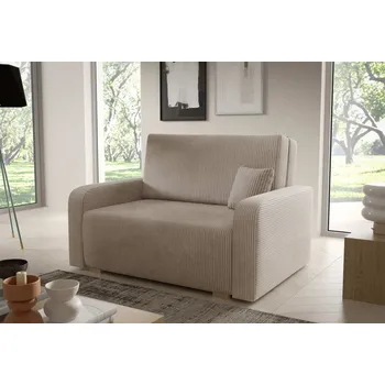 Pohovka Malá béžová rozkládací pohovka Ness - Poso 02