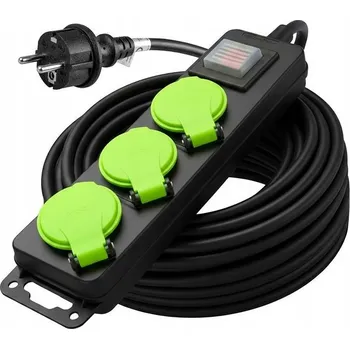 Prodlužovací kabel Prodlužovací kabel s vypínačem 3Z 20m IP44