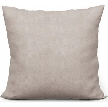 Polštář Dekorační povlak na polštář Milas 40x40 cm šedobéžový