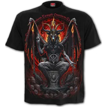 Pánské tričko Metalové tričko Spiral BAPHOMET Velikost: XXL