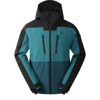 Pánská lyžařská bunda Dare 2b Baseplate III Jacket Velikost: S / Barva: černá/tyrkysová