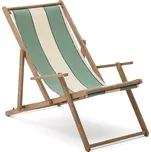 Zelené dřevěné zahradní lehátko Vilara – Kave Home ID_1832336