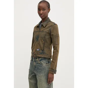 Pánská větrovka Džínová bunda Dickies DK0A4ZANK591 zelená 19J, vel. S