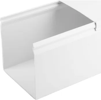 kabelová chránička KABELOVÉ KORYTO LIŠTA KANÁL KABELOVÉ KORYTKO S VÍKEM 100x100 2M