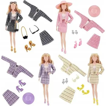 Doplněk pro panenku Ubranka eleganckie dla lalek ubranek i, oblečení pro panenky, dárek